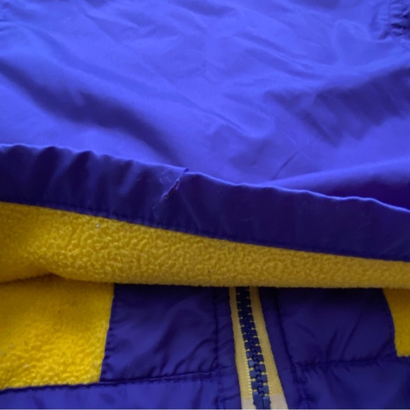 Vintage LSU Kids Purple Windbreaker Jacket - Picture 9 of 11
